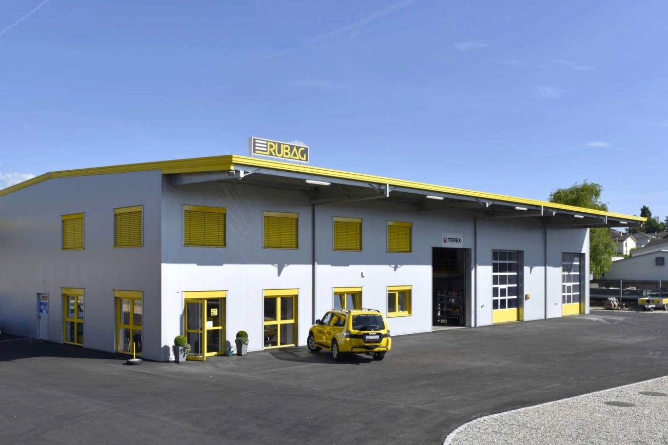 RUBAG Baumaschinen Filiale in Chavornay