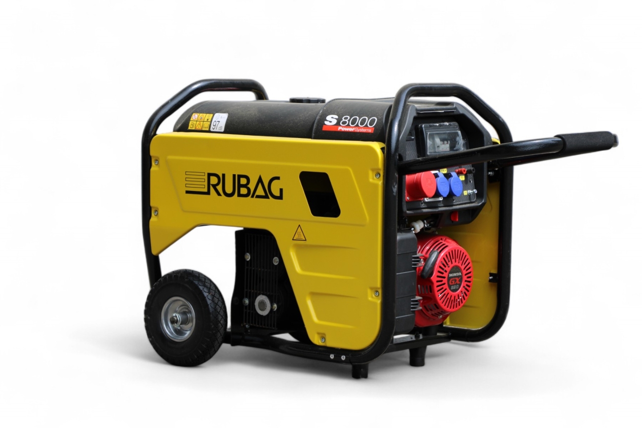 Pramac Stromgenerator S8000 230V-400V mit Räder Stromerzeuger