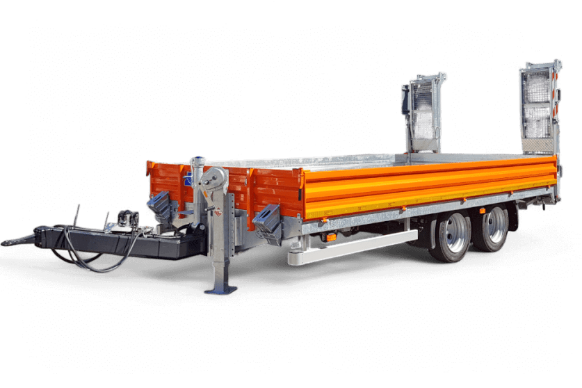 RUBAG LKW-Anhänger TUE mit Stahlrampen